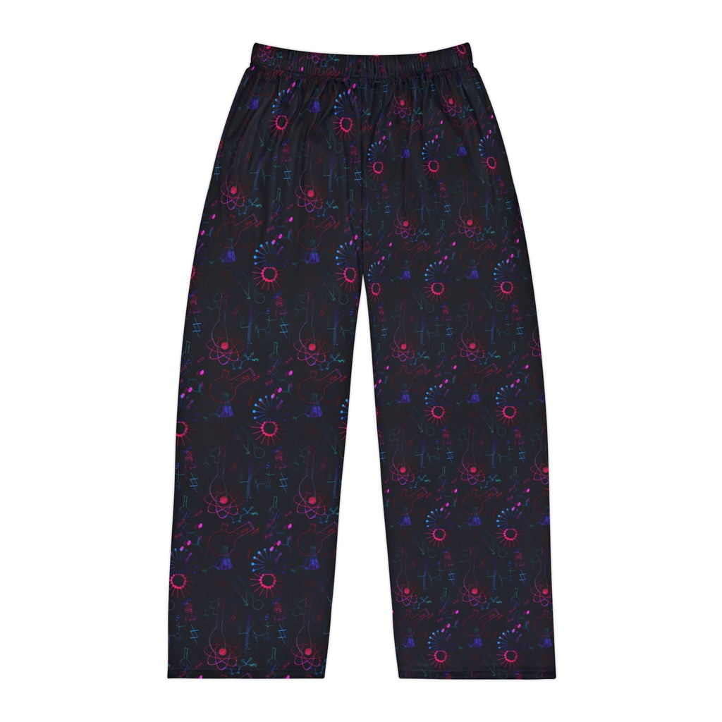 Men's Science-Themed Pajama Pants, Cozy Sleepwear, Science Lover Gift, Perfect for Sleep & Relaxation, Bedroom Decor, Fun Gift Idea Printify