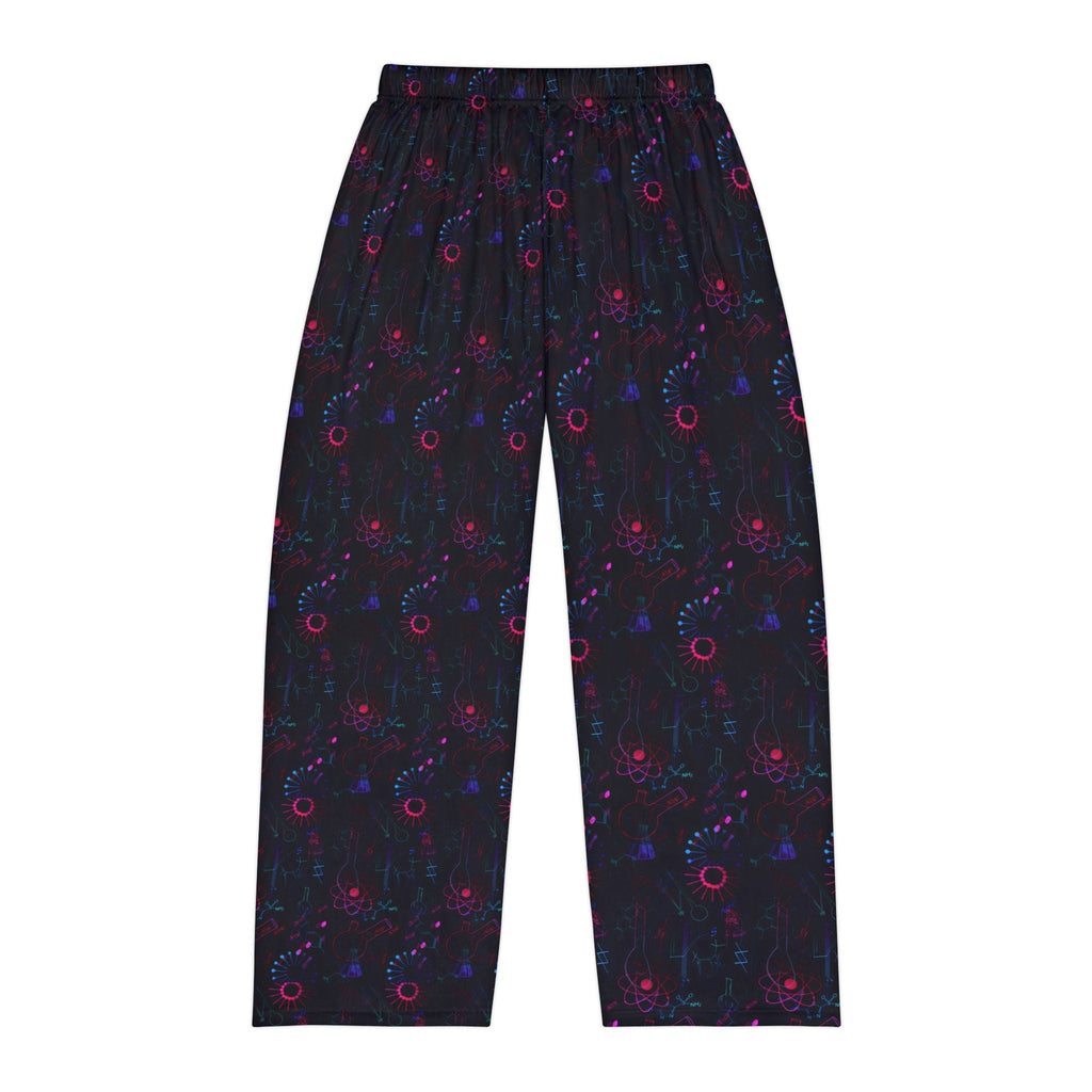 Men's Science-Themed Pajama Pants, Cozy Sleepwear, Science Lover Gift, Perfect for Sleep & Relaxation, Bedroom Decor, Fun Gift Idea Printify