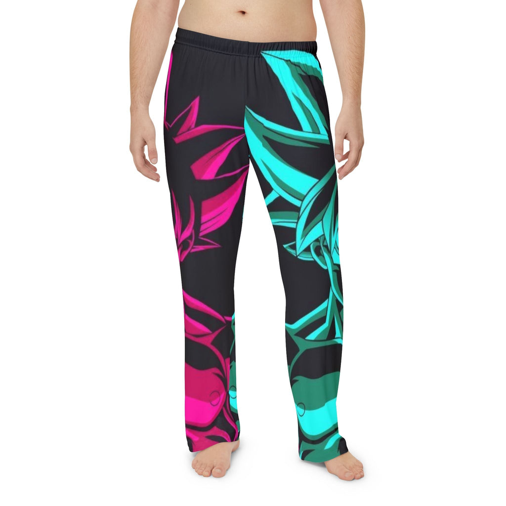 JR Vortex — “Neon Shadow” AOP Pajama Pants Printify