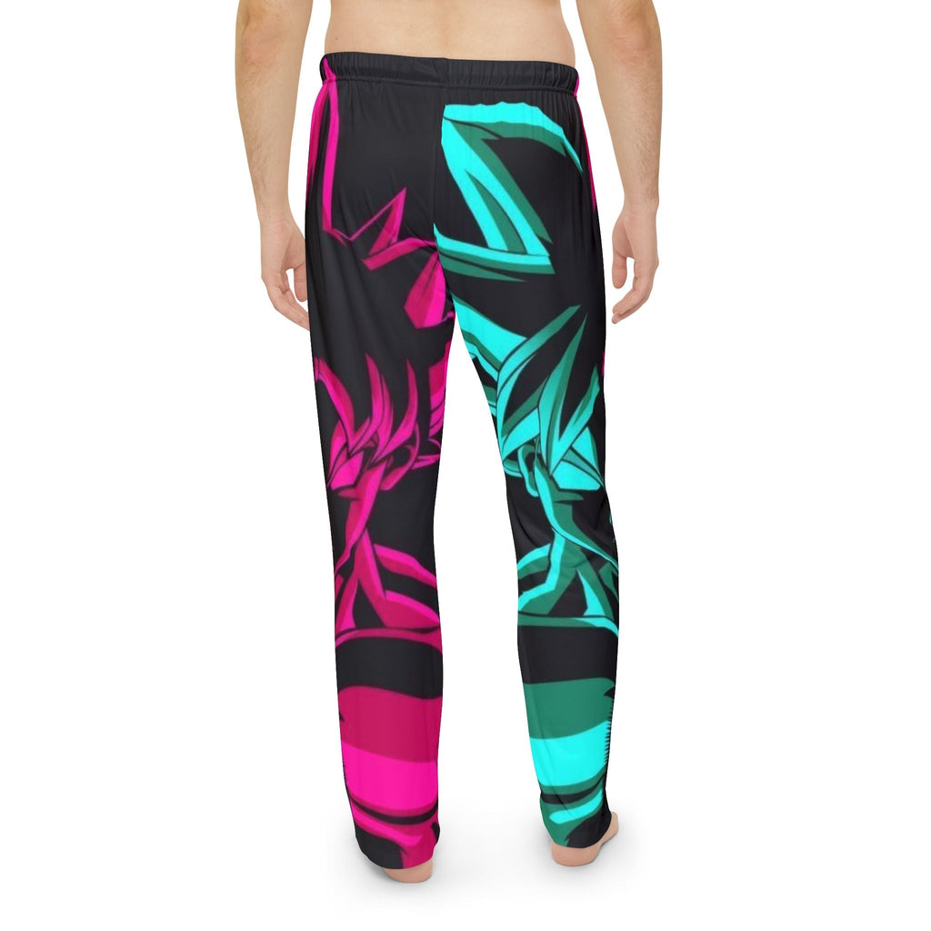JR Vortex — “Neon Shadow” AOP Pajama Pants Printify