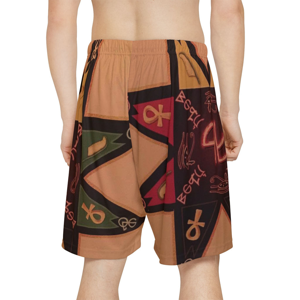 Men’s Vibrant Sports Shorts - Comfortable Activewear for Summer Activities Printify