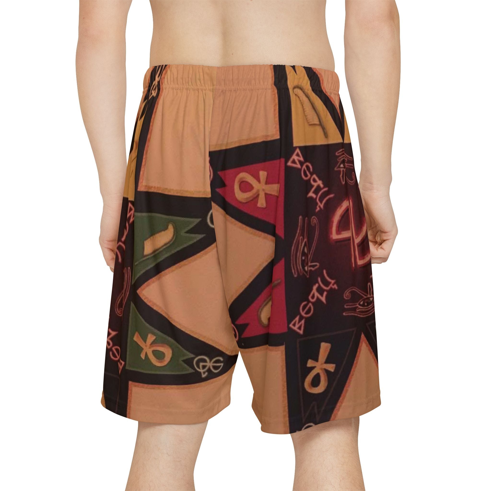 Men’s Vibrant Sports Shorts - Comfortable Activewear for Summer Activities Printify