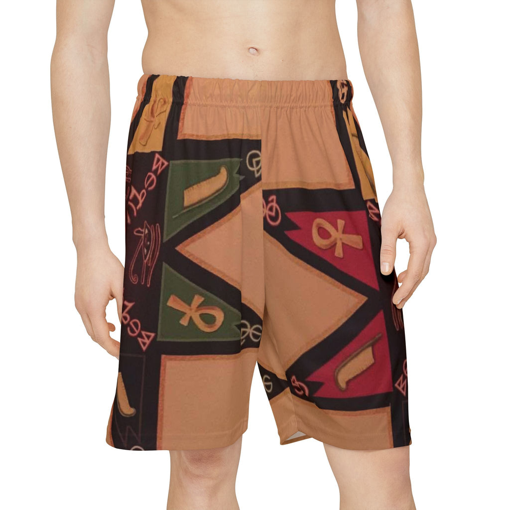 Men’s Vibrant Sports Shorts - Comfortable Activewear for Summer Activities Printify