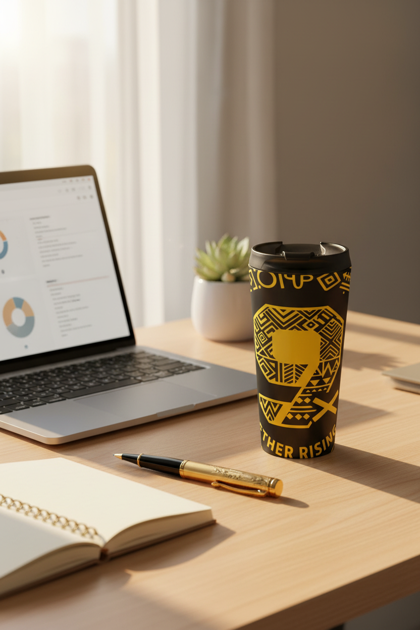 Morning Grind - JR Vortex Afrocentric Mug