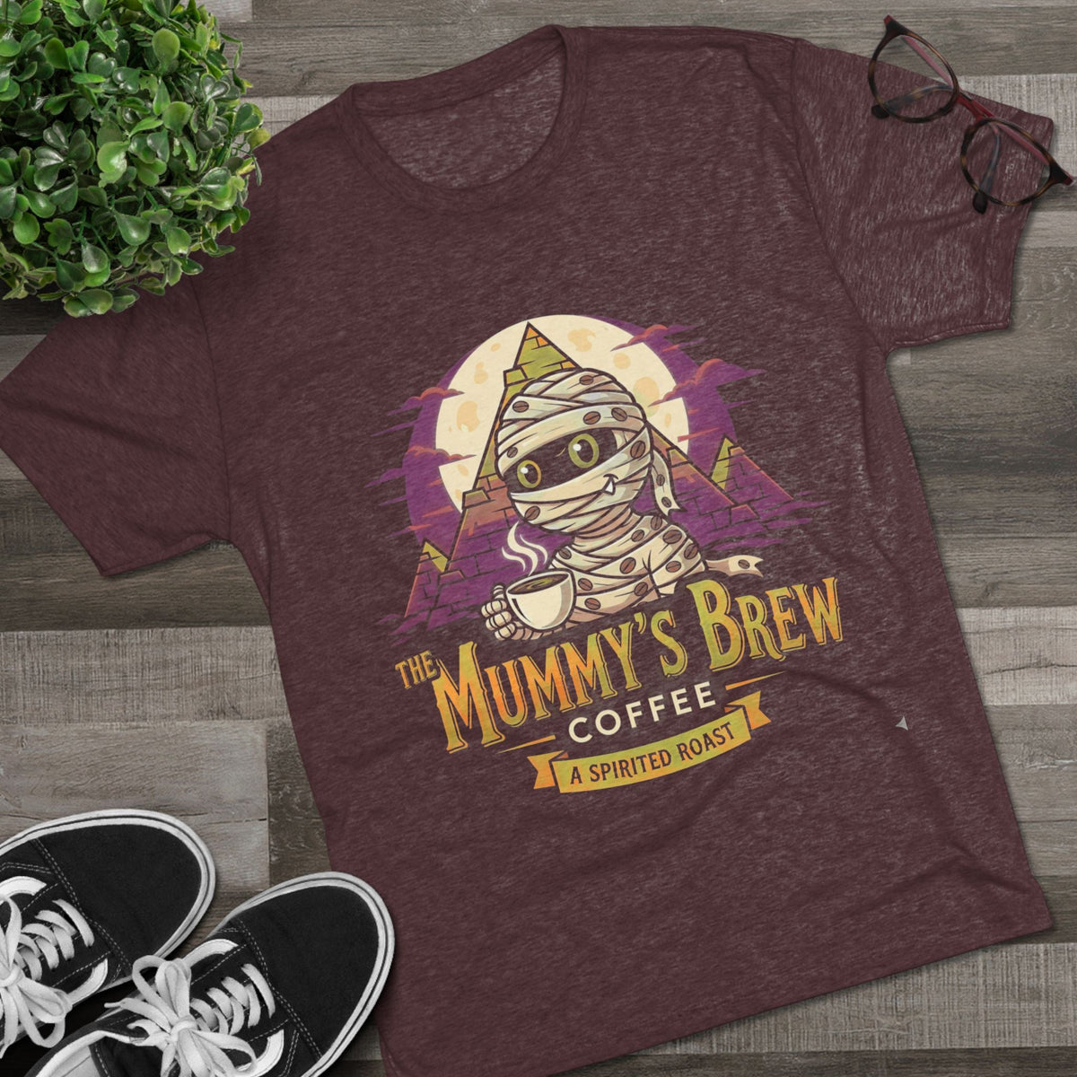 Unisex Tri-Blend Crew Tee🎃 Printify
