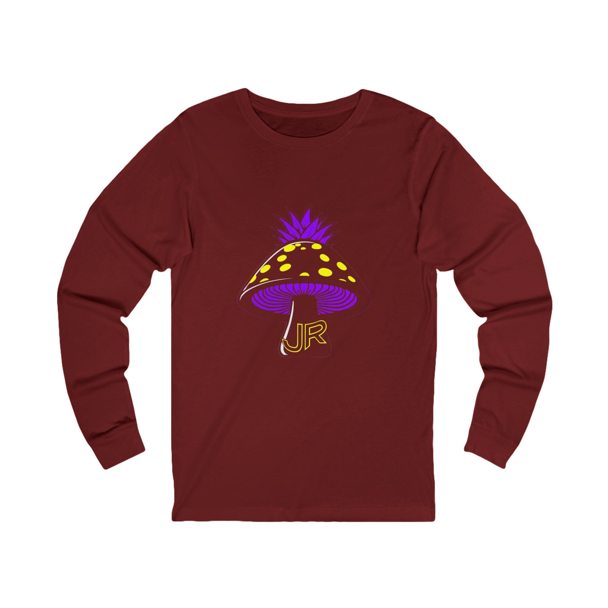 Mushroom Graphic Long Sleeve Tee | Unisex Tee, Casual Wear, Gifts for Nature Lovers, Festival Fashion, Unique Tees💫