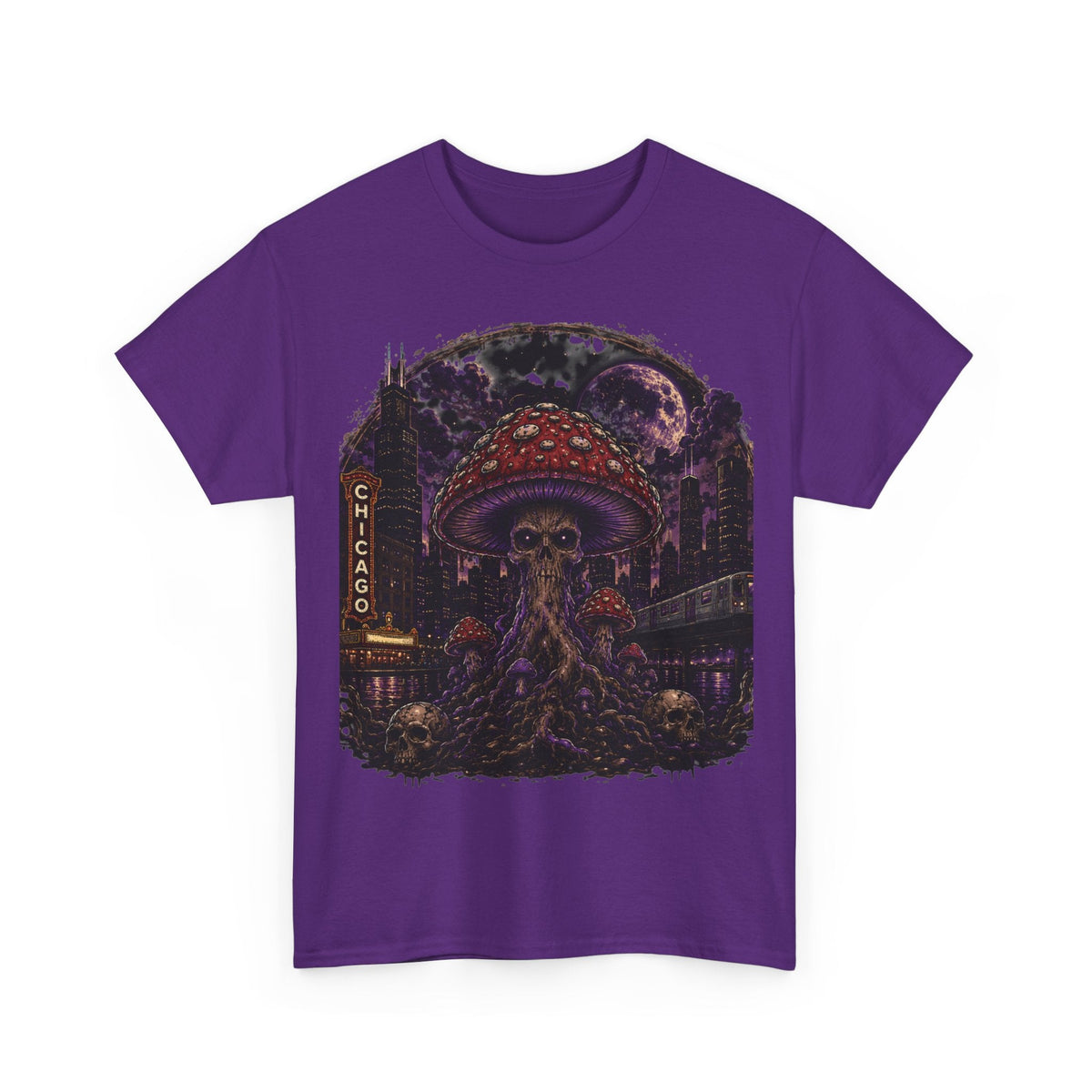 Mushroom Kraken T-Shirt | Dark Urban Fantasy