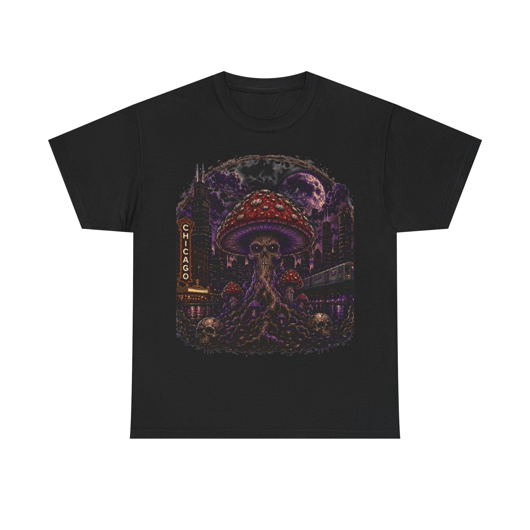 Mushroom Kraken T-Shirt | Dark Urban Fantasy
