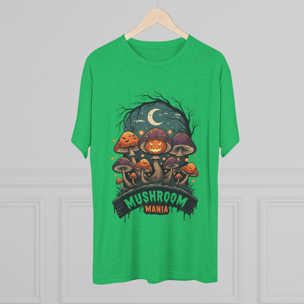 Mushroom Mania Halloween Tee — Spooky Jack-O'-Lantern Mushroom Streetwear