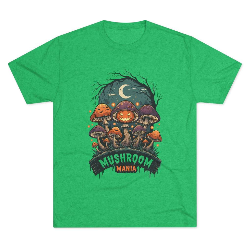 Mushroom Mania Halloween Tee — Spooky Jack-O'-Lantern Mushroom Streetwear