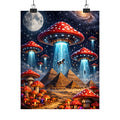 Mushroom Mothership Poster