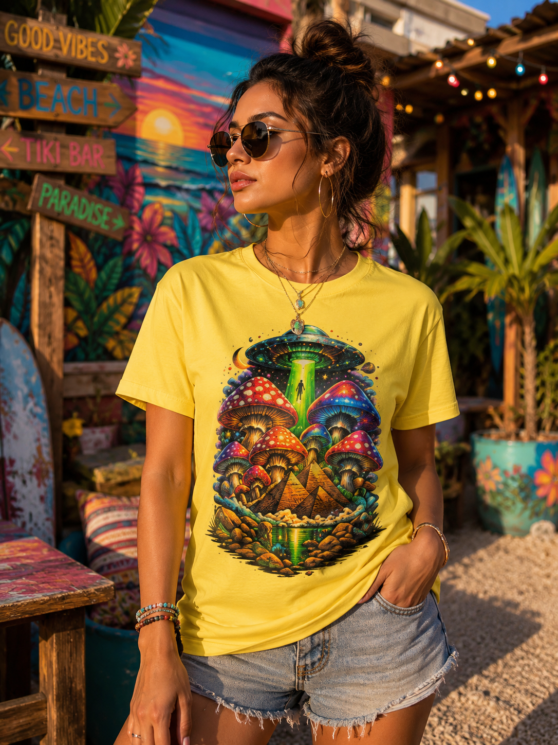 Mushroom Portal Tee
