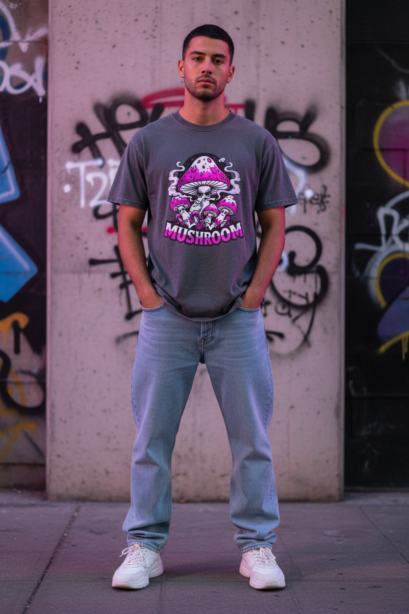 Mushroom Tee — Street Wall Lifestyle