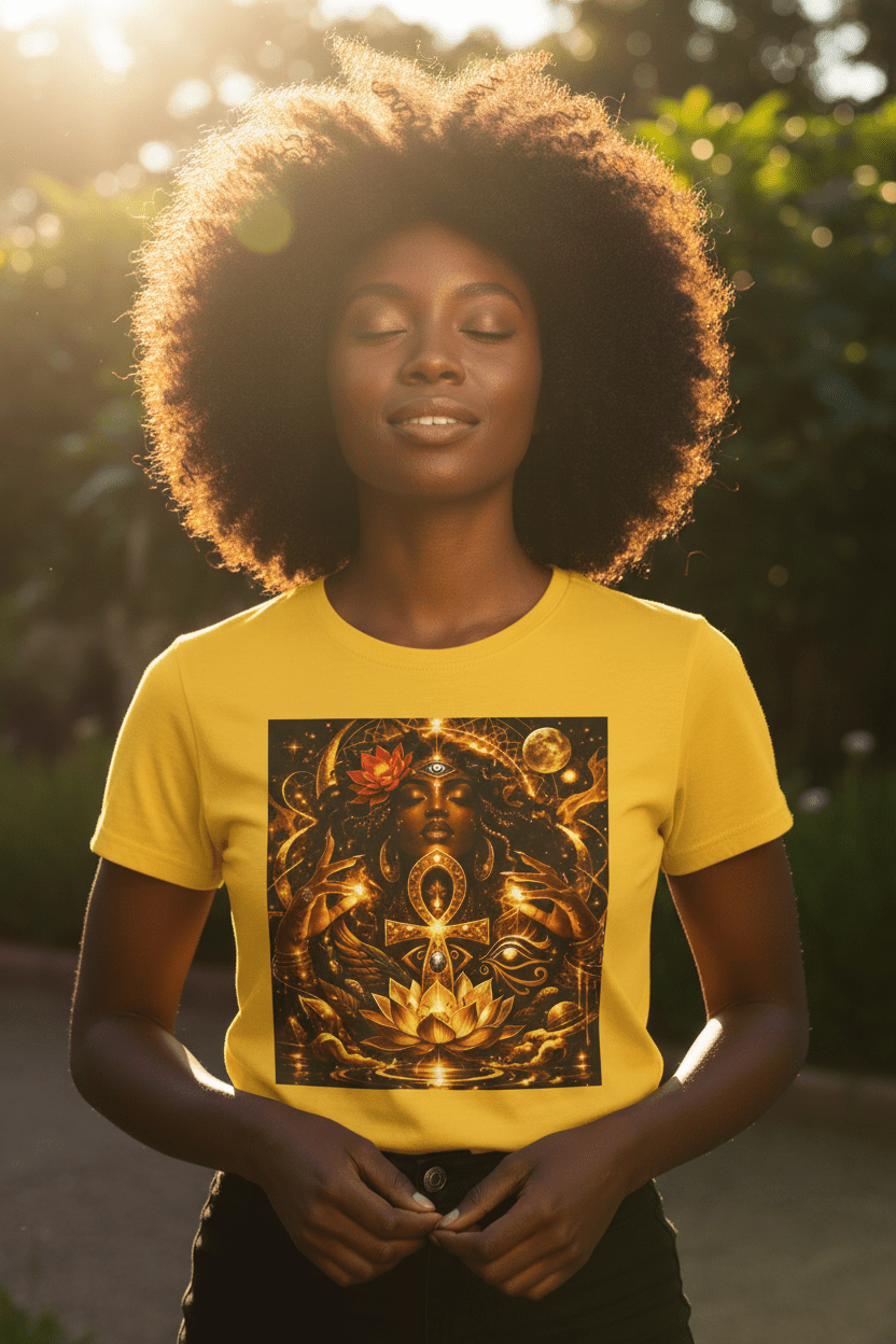 Divine Feminine Golden Goddess Energy Lifestyle