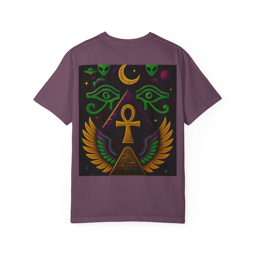 Mystical Ankh Graphic T-Shirt, Unisex Tee, Spiritual Gift, Unique Fashion, Festival Wear, Everyday Comfort Printify
