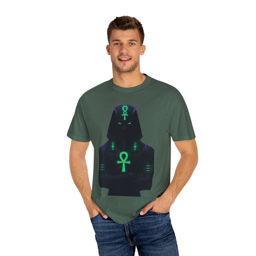 Mystical Ankh Graphic T-Shirt, Unisex Tee, Spiritual Gift, Unique Fashion, Festival Wear, Everyday Comfort Printify