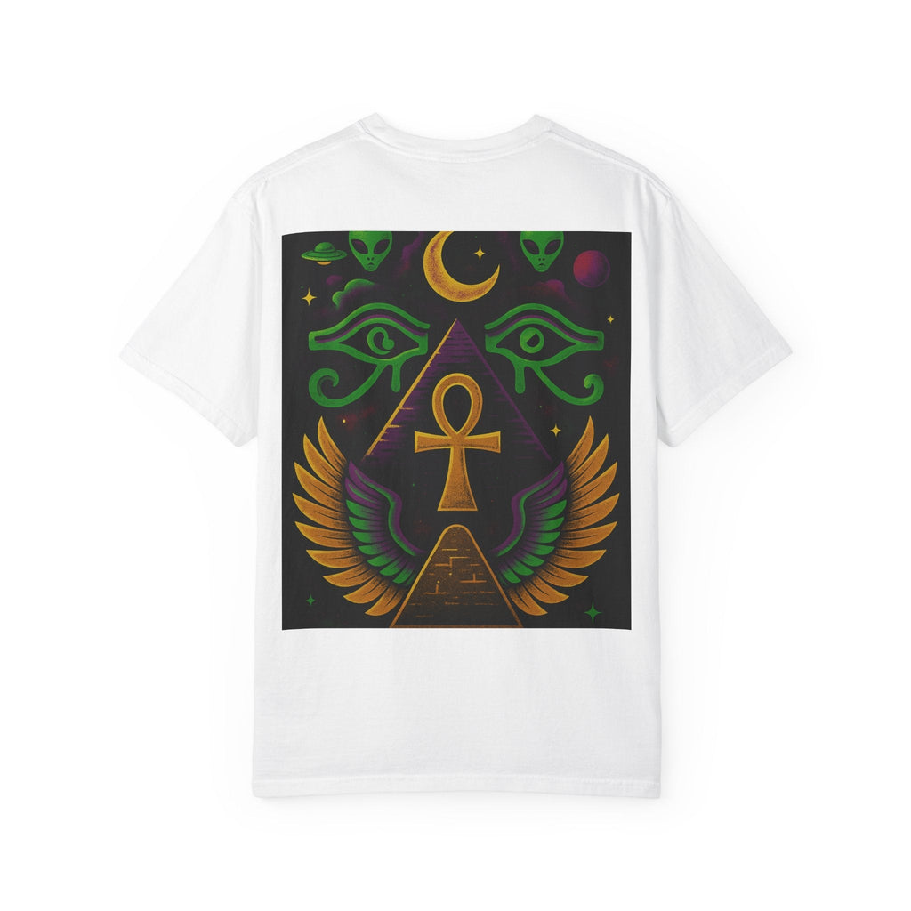 Mystical Ankh Graphic T-Shirt, Unisex Tee, Spiritual Gift, Unique Fashion, Festival Wear, Everyday Comfort Printify