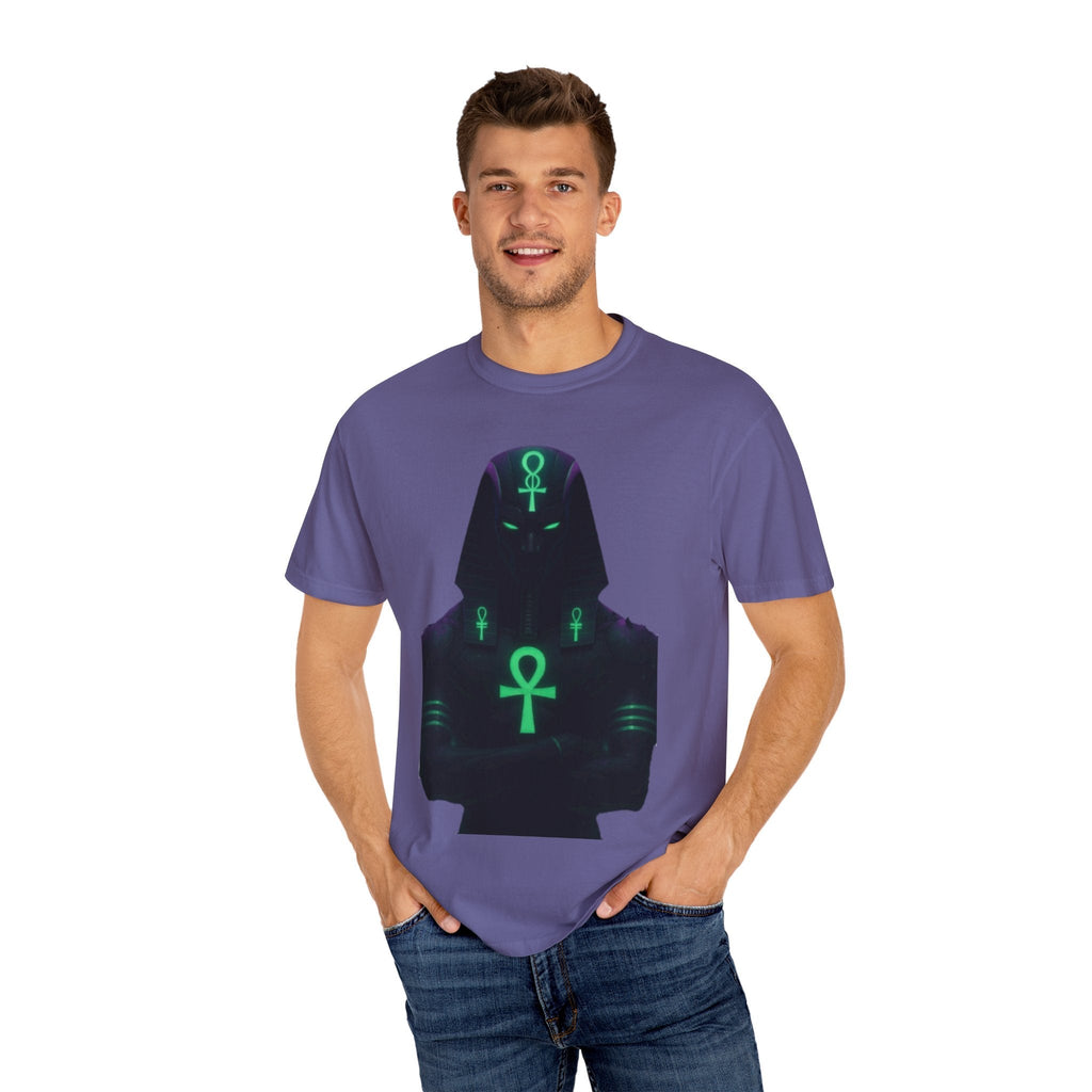 Mystical Ankh Graphic T-Shirt, Unisex Tee, Spiritual Gift, Unique Fashion, Festival Wear, Everyday Comfort Printify