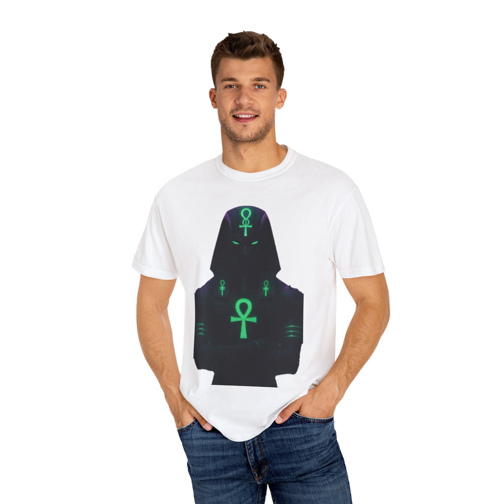 Mystical Ankh Graphic T-Shirt, Unisex Tee, Spiritual Gift, Unique Fashion, Festival Wear, Everyday Comfort Printify