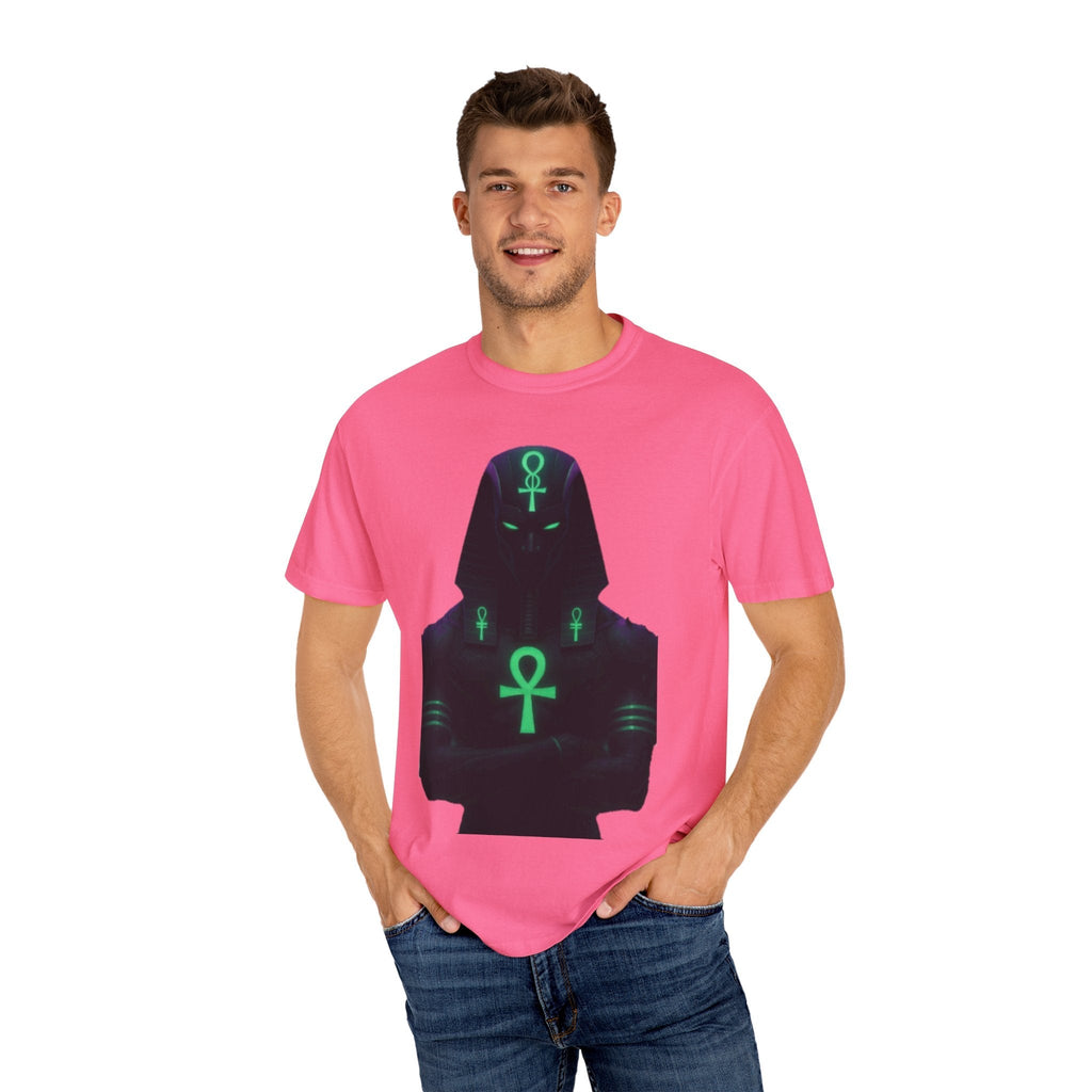 Mystical Ankh Graphic T-Shirt, Unisex Tee, Spiritual Gift, Unique Fashion, Festival Wear, Everyday Comfort Printify