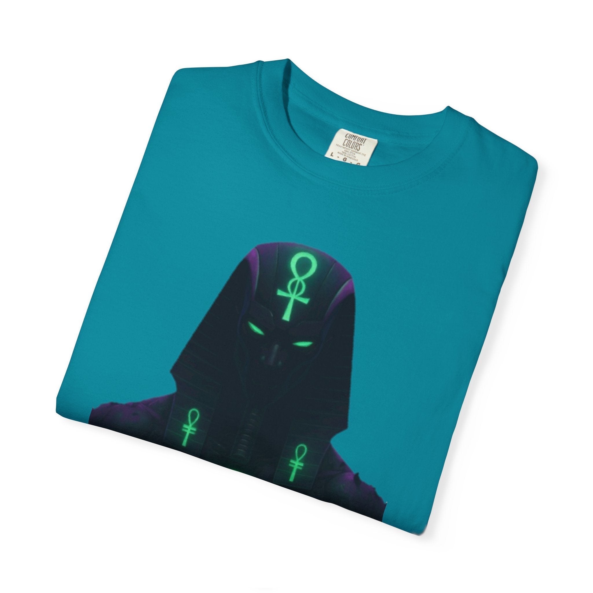 Mystical Ankh Graphic T-Shirt, Unisex Tee, Spiritual Gift, Unique Fashion, Festival Wear, Everyday Comfort Printify