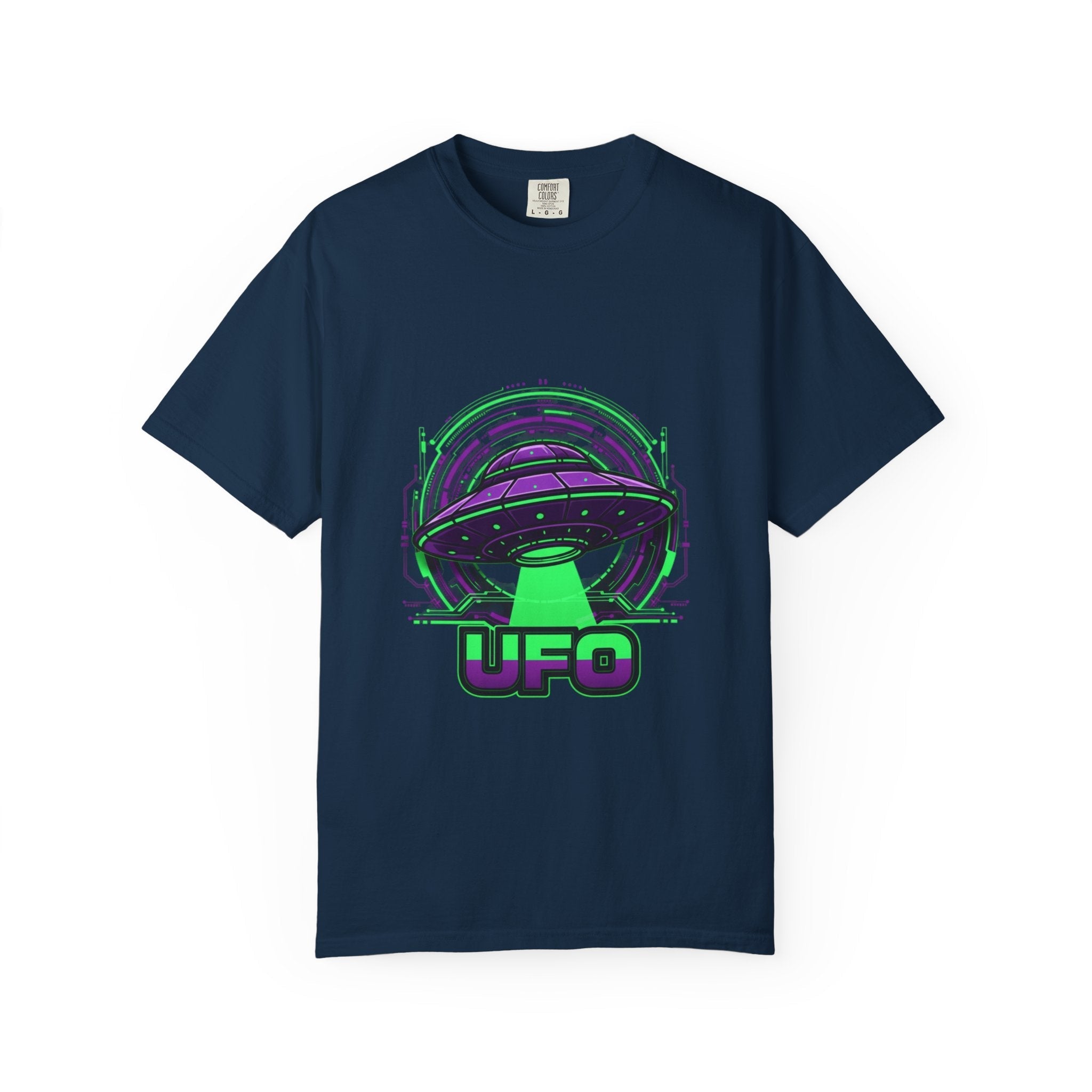 NEON ALIEN // Limited Edition "Abduction" Vintage Heavyw Printify