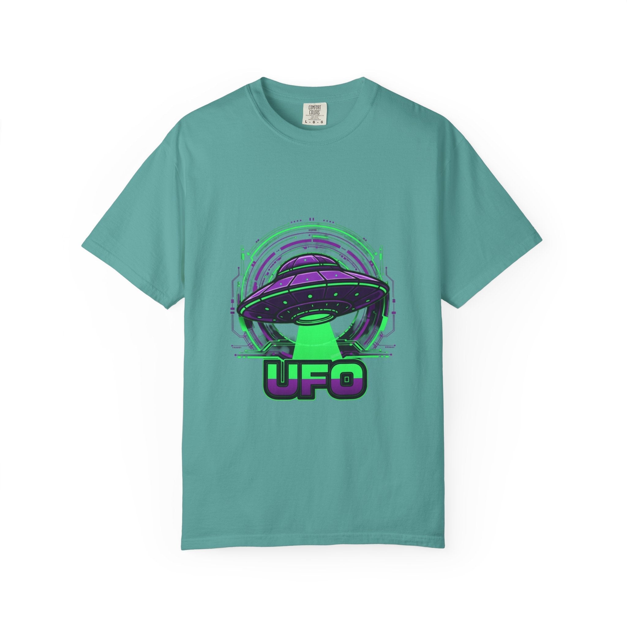 NEON ALIEN // Limited Edition "Abduction" Vintage Heavyw Printify