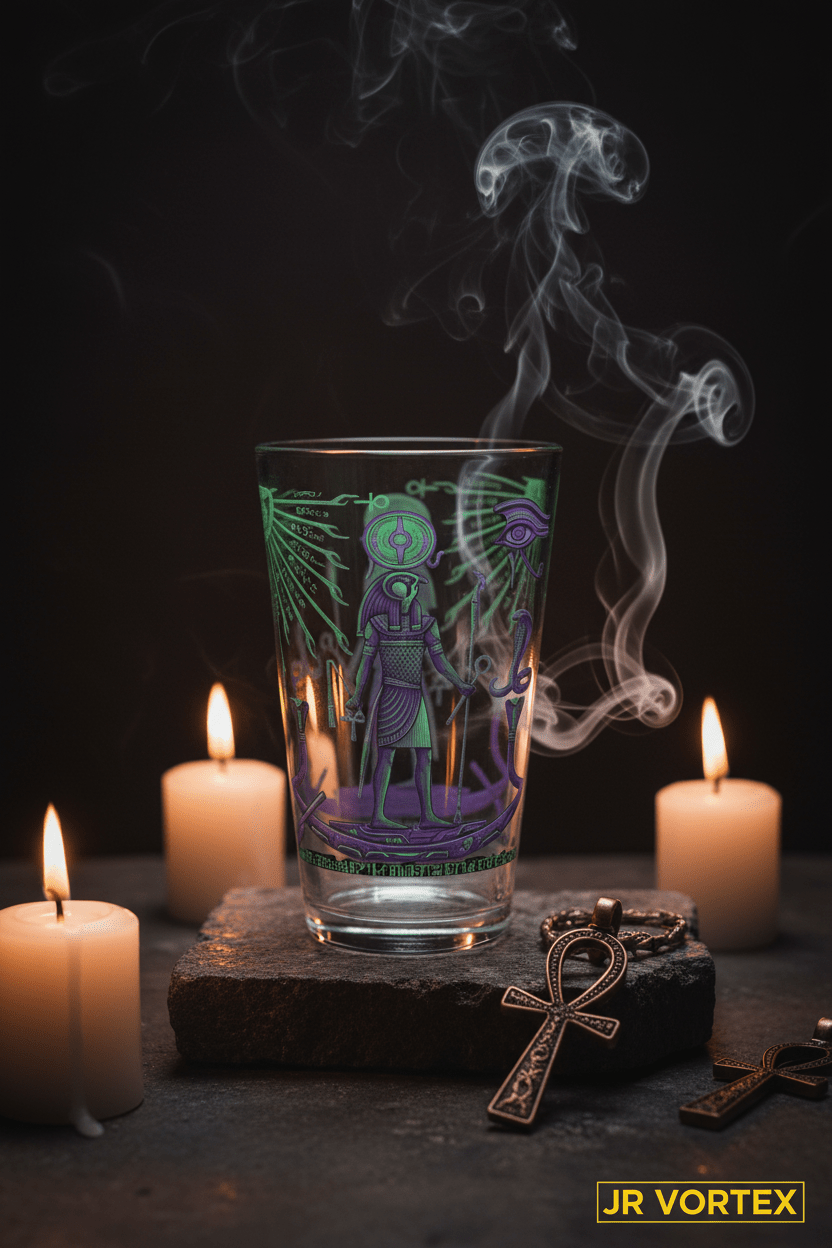Egyptian God Glass – Candles & Incense