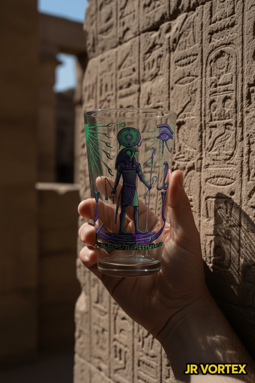 Egyptian God Glass – Temple Backdrop