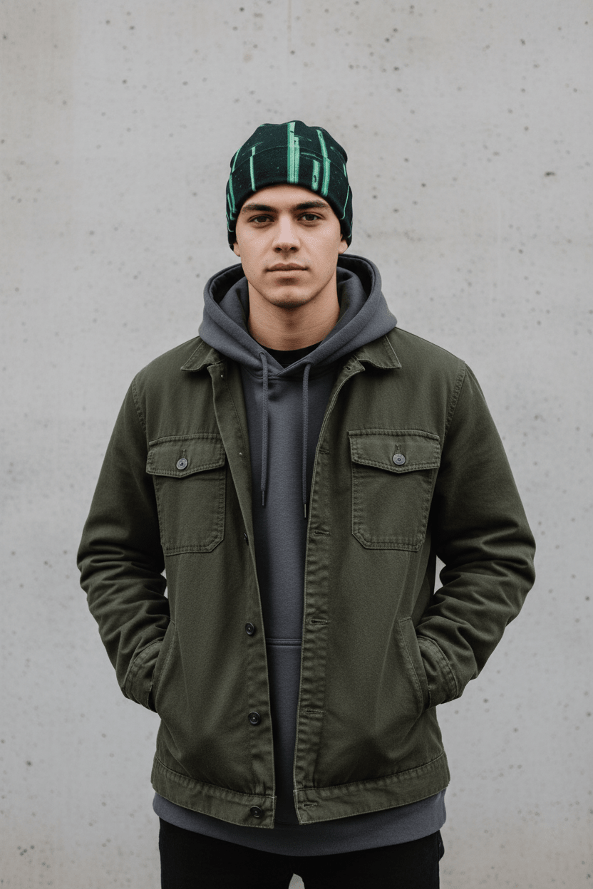 Alien Portal Beanie — Clean Street Lifestyle