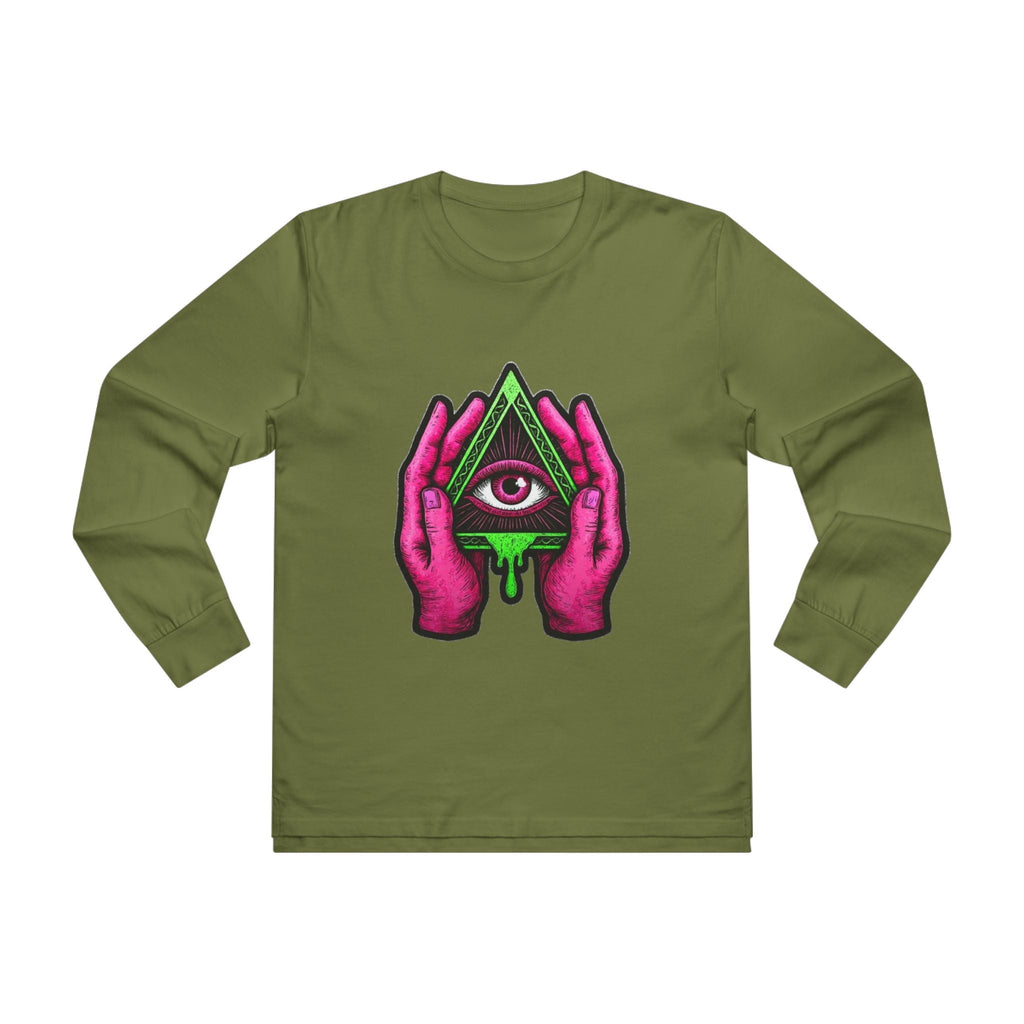 Neon Mystic Eye Long Sleeve Printify