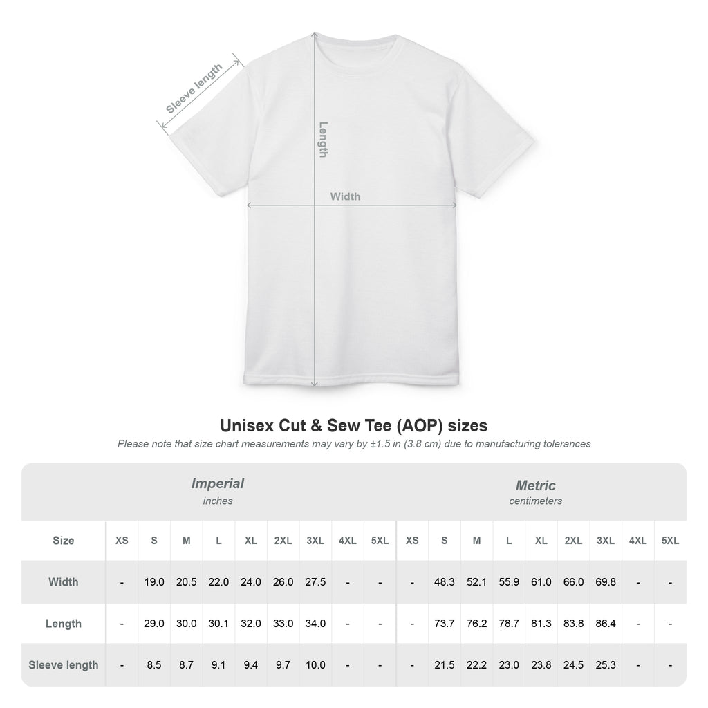 Neon Vortex Route 66 AOP Tee