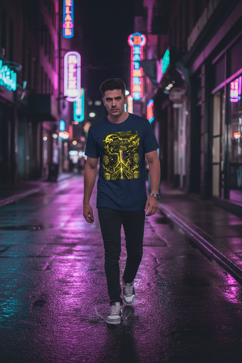 Night Cosmic Street Shot