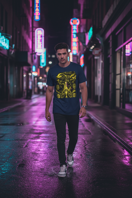 Night Cosmic Street Shot