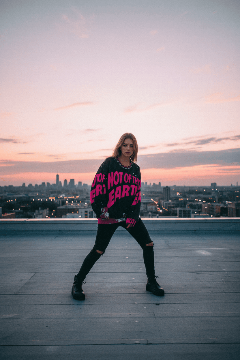 Rooftop Sunset