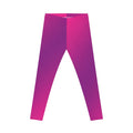 Ombre Pink Purple Women's Leggings — Gradient AOP Activewear Printify