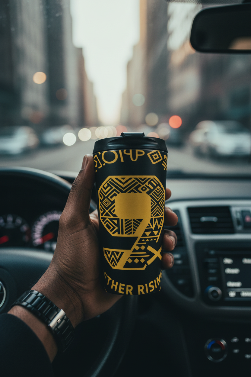 On The Move - JR Vortex Afrocentric Mug