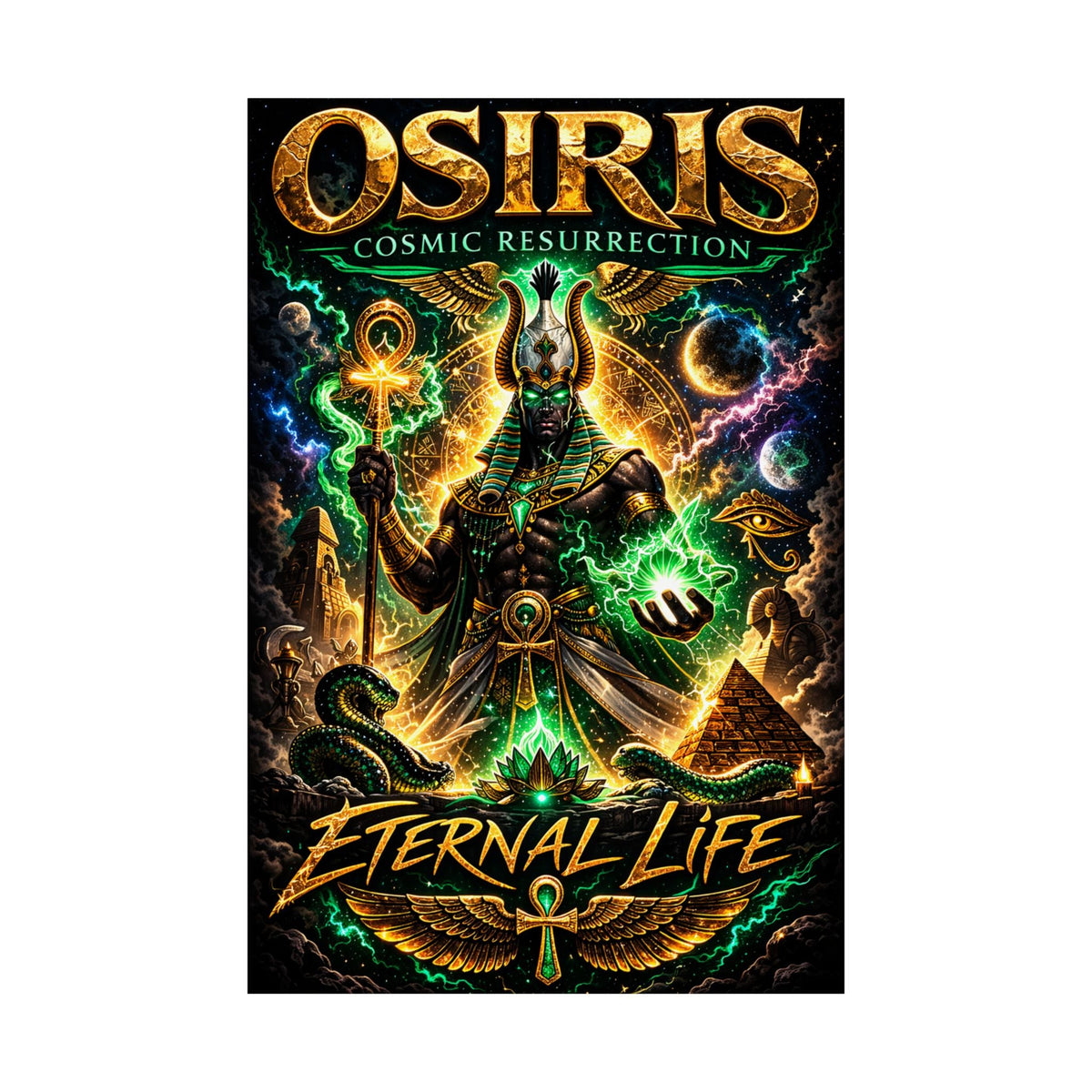 Osiris Cosmic Resurrection Poster
