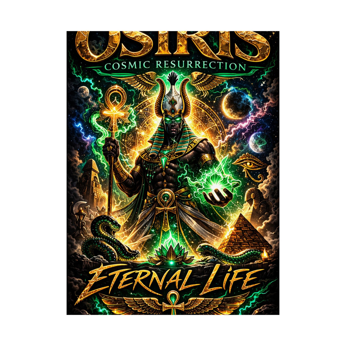 Osiris Cosmic Resurrection Poster