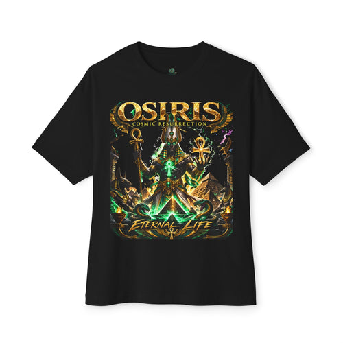 Osiris Cosmic Resurrection Tee — Eternal Life Egyptian God