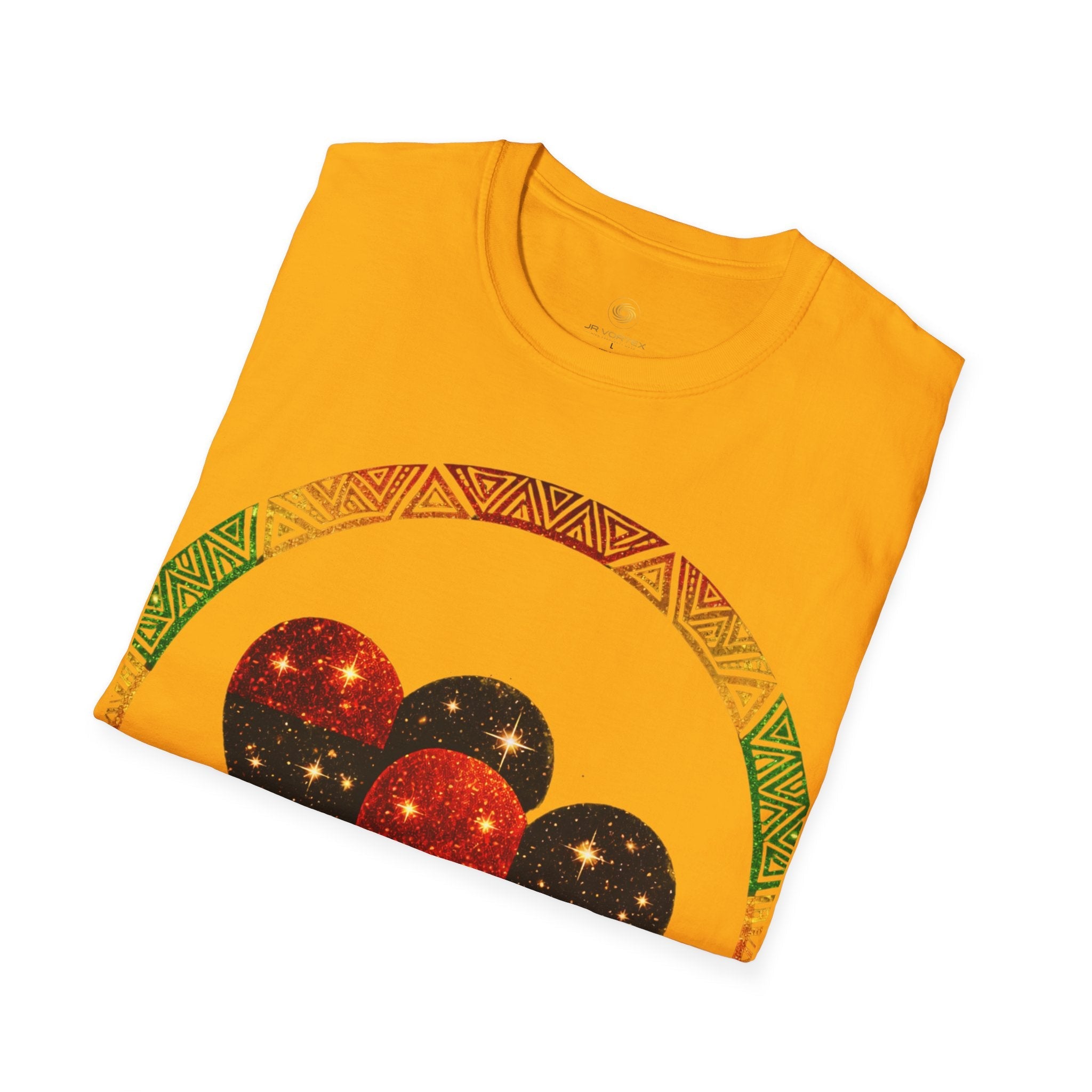 Pan-African Heart Tee - Unity Heritage Graphic T-Shirt