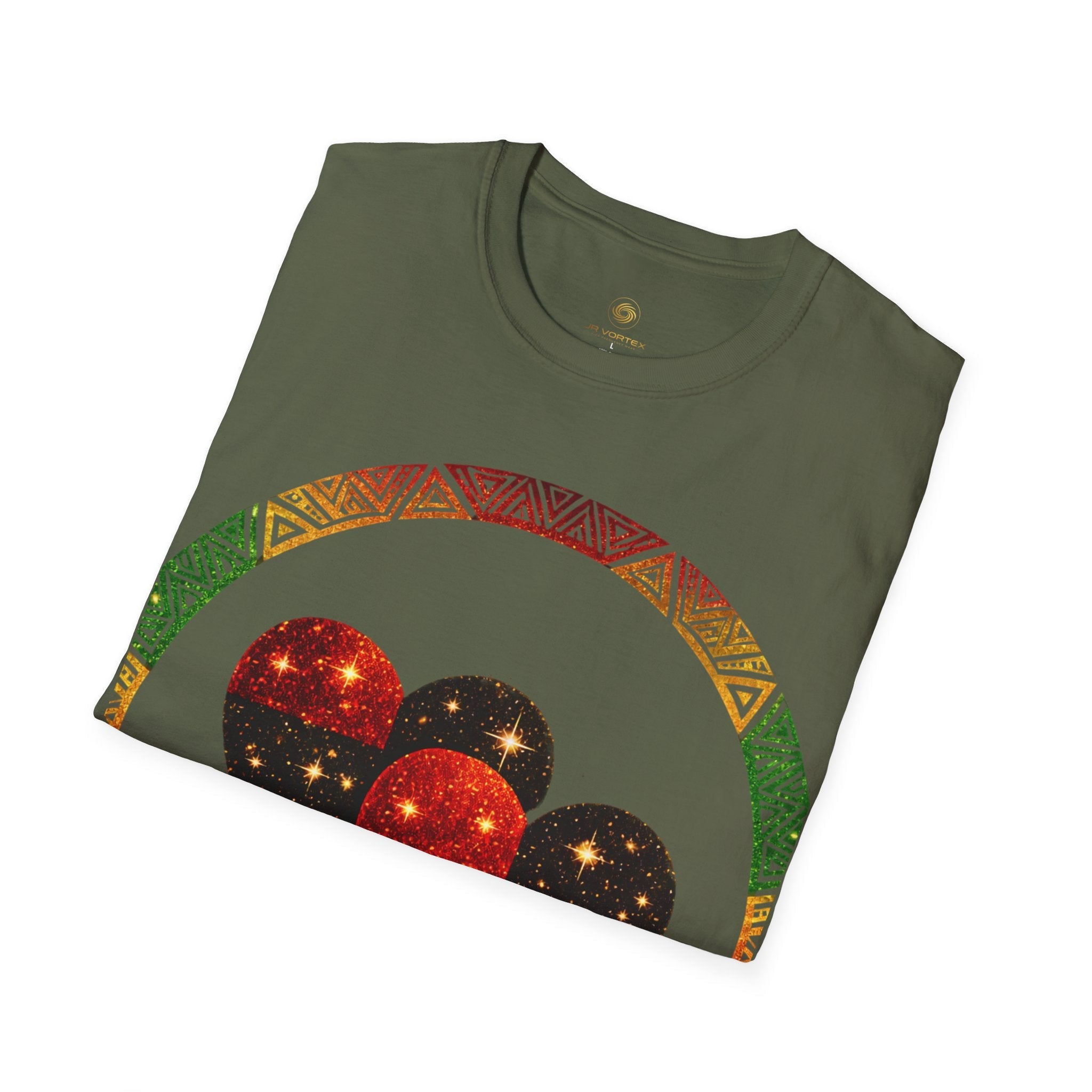 Pan-African Heart Tee - Unity Heritage Graphic T-Shirt