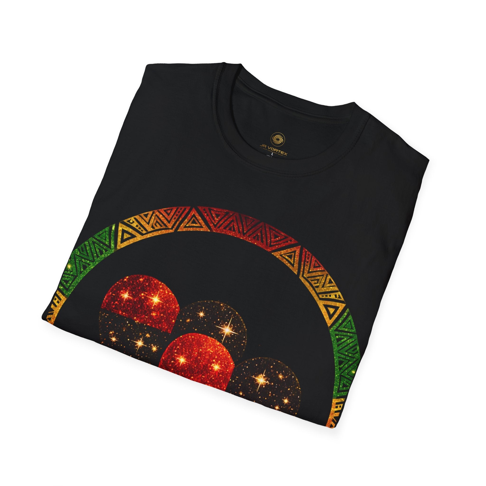 Pan-African Heart Tee - Unity Heritage Graphic T-Shirt