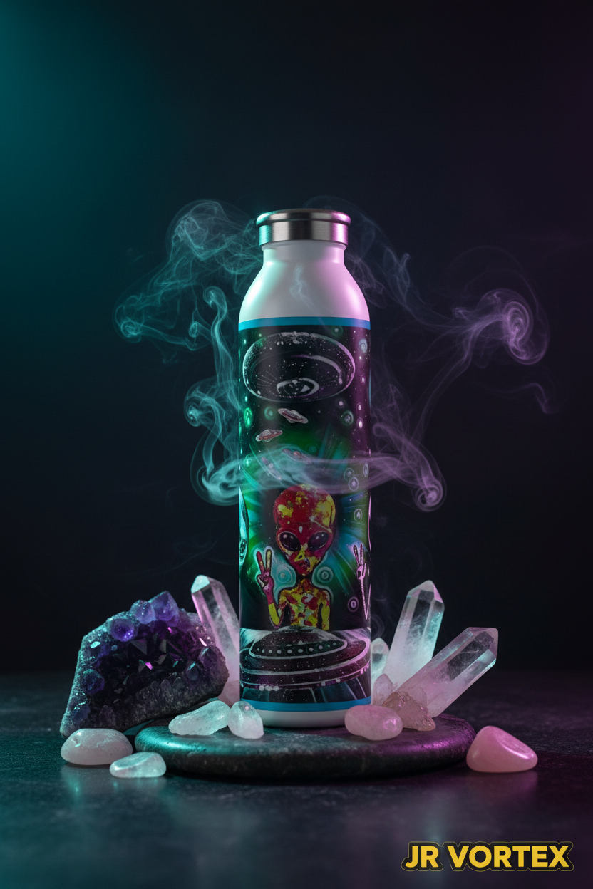 Peace Signal Bottle – Crystals & Incense