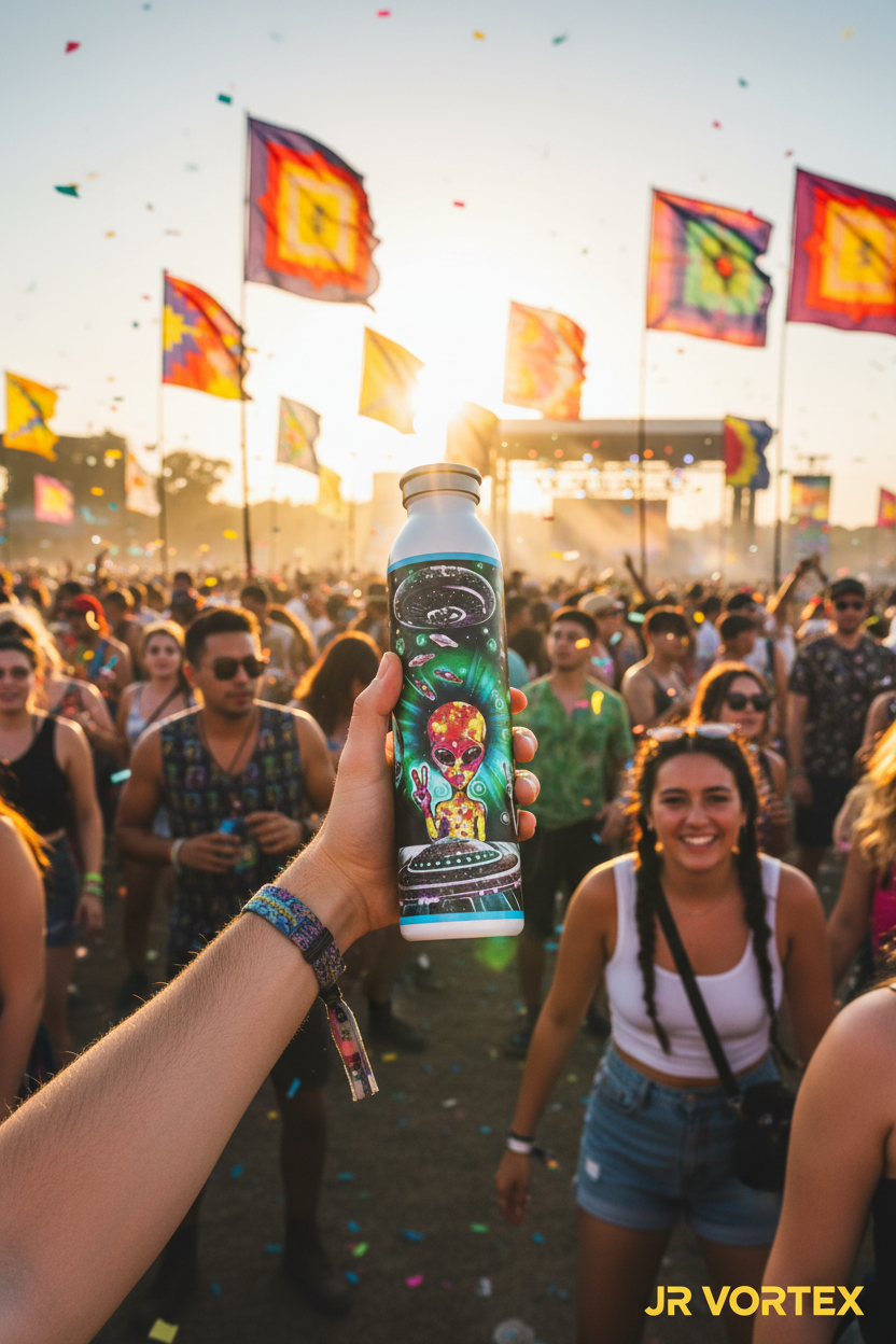Peace Signal Bottle – Festival