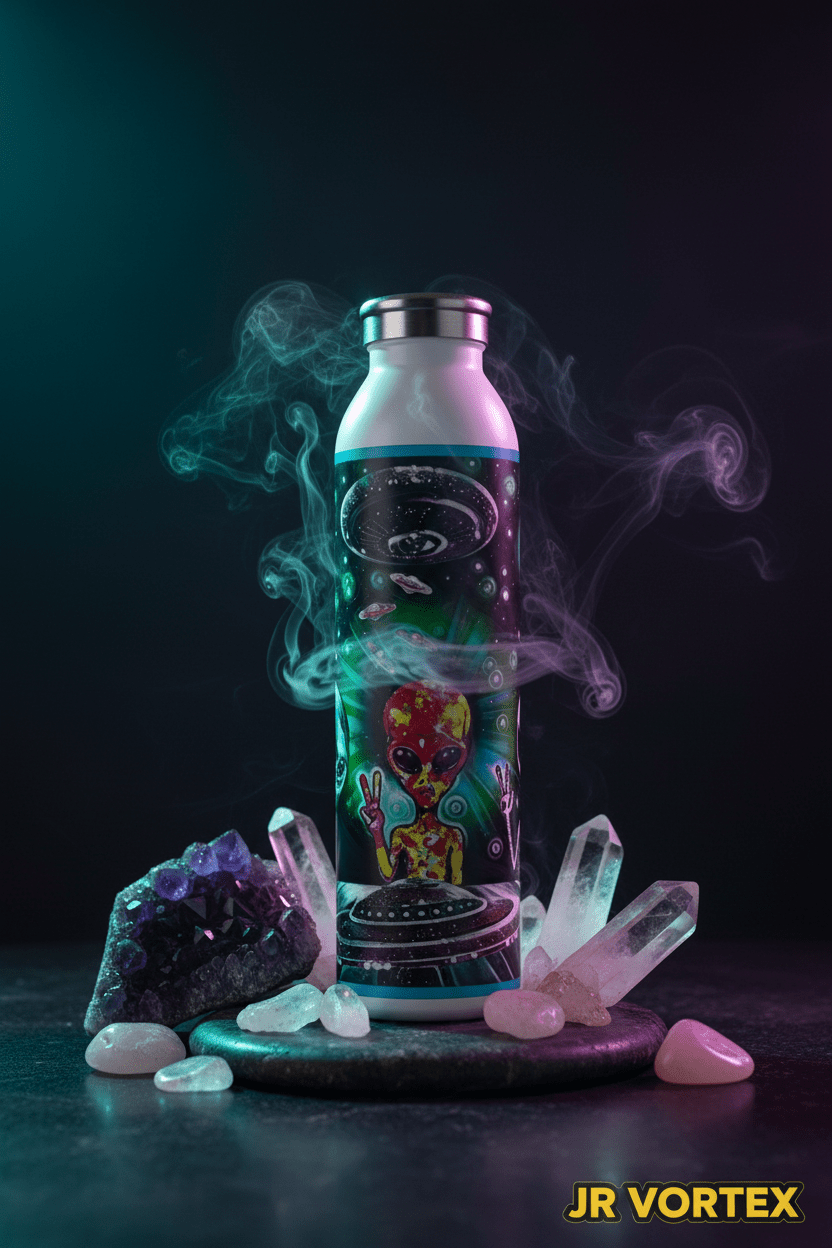 Peace Signal Bottle – Crystals & Incense
