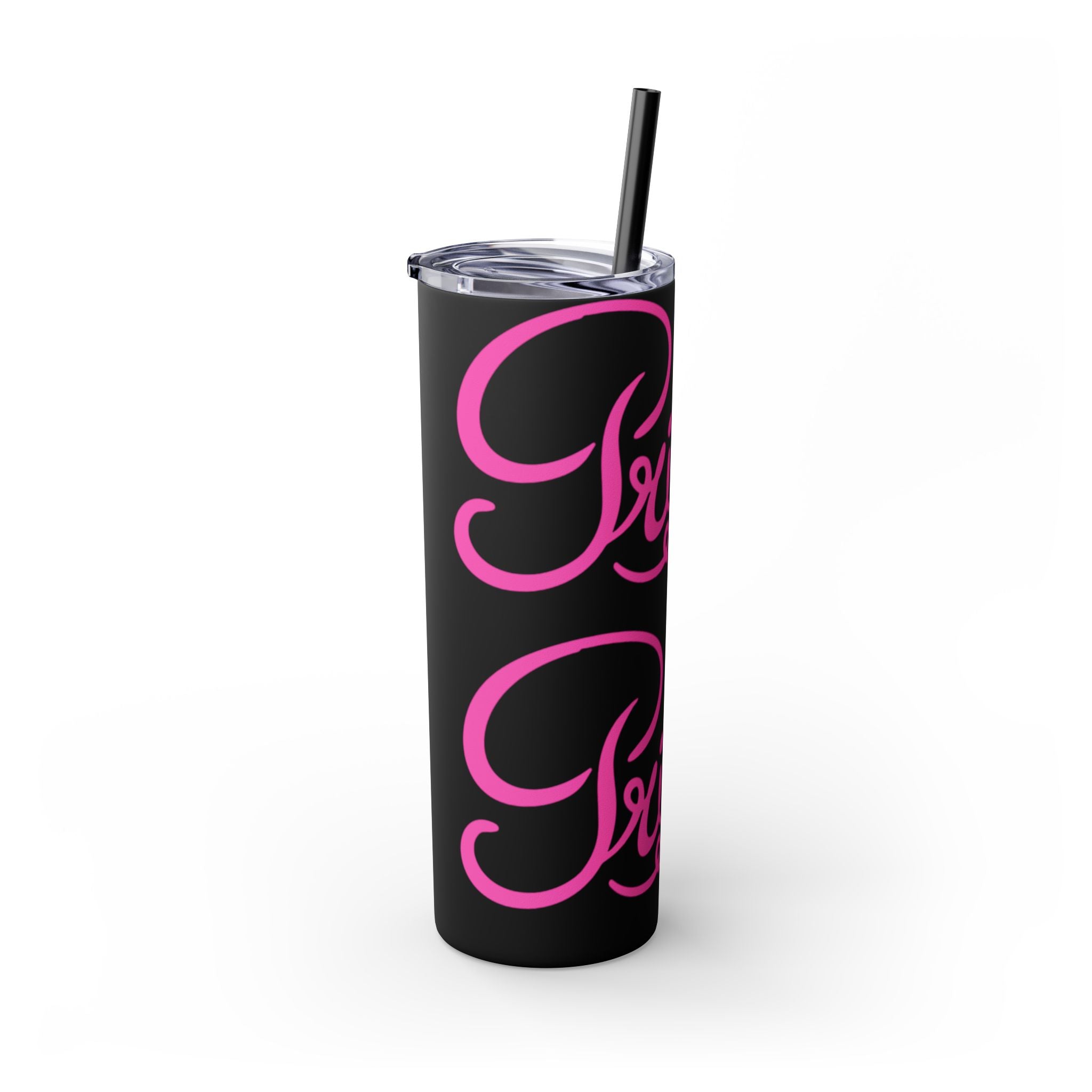 Personalized Skinny Tumbler with Straw, Cute Princess Design, Travel Cup, Gift for Her, Birthday Party Favor, Summer Vibes, Toddler Approved