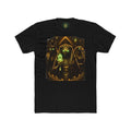 Pharaoh Mystic Anubis Tee – Golden Frequency Edition Printify