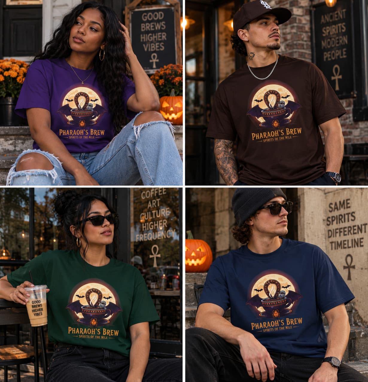 Pharaoh’s Brew T-Shirt | Ancient Egyptian Halloween Tee