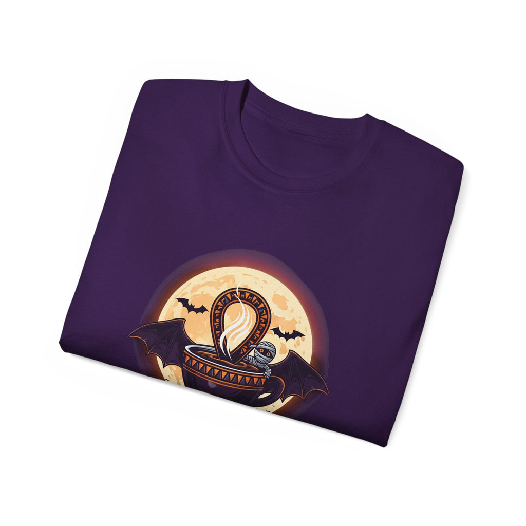 Pharaoh's Brew Unisex Tee | Halloween Shirt, Goth Apparel, Unique Gift, Casual Wear, Vintage Style T-Shirt🎃 Printify